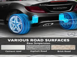 Benz SLC 300 Licensed 12V Kids Electric Ride On, with Music, Remote Control, LED Headlights, Horn, T3398P422365