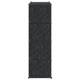 Storage Cube Organiser with 12 Cubes and Hanging Rods PP 4019582