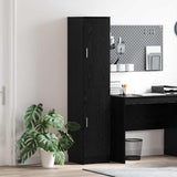 Highboard Black Oak 35 x 39 x 168 cm 869331