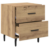 Bedside Cabinet Artisan Oak 40 x 35 x 47.5 cm Engineered Wood 882043