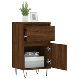 Sideboards 2 pcs Brown Oak 40x35x70 cm Engineered Wood 831163