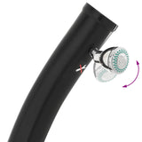 Solar Shower with Shower Head 20 L PVC, ABS, Zinc Alloy Black 42039810