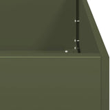 Planter Olive Green 360x40x40 cm Cold-rolled Steel 860699