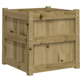 Garden Planters 2 pcs Impregnated Wood Pine 837423