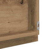 Mirror with Mirror Artisan Oak 90 x 8.5 x 37 cm Engineered Wood 875420