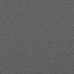 ZNTS Bed Frame without Mattress Dark Grey Double Fabric 3284869