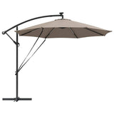 Umbrella Taupe 294 x 294 x 248 cm Polyester and Aluminium 42003386