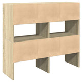 Shoe Racks 2 pcs Stackable Sonoma Oak 89.5x30x40 cm 858844