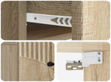Wall-Mounted Bedside Cabinet 2 pcs Sonoma Oak 34.5 x 33 x 20 cm 898940