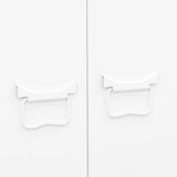 Industrial Wardrobe White 90x50x180 cm Metal 339614