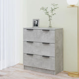 Sideboard Concrete Grey 60x30x70 cm Engineered Wood 811074