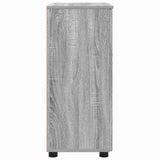 Bathroom Cabinet with Storage Grey Sonoma 60 x 35 x 80 cm 883310