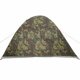 ZNTS Camping Tent Dome 4-Person Camouflage Waterproof 4009620