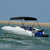 2-bow Bimini Top Black 150x120x110 cm 94795