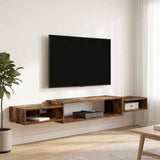 Wall-mounted TV Cabinet Wall-Mounted Smoked Oak 8006009
