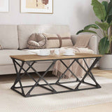 Coffee Table Artisan Oak 100 x 49 x 40 cm Engineered Wood 882767