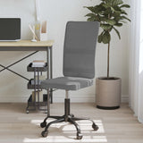 Office Chair Height Adjustable Grey Mesh Fabric 353006