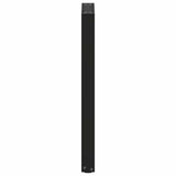 Console Table Legs U-Shaped 2 pcs Black 38x cm Steel 4013172