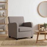 Armchair Taupe Fabric 42043399