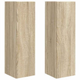 TV Wall Cabinet 2 pcs Sonoma 30 x 31 x 100 cm Engineered Wood 892314