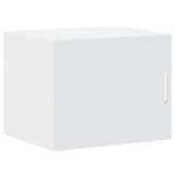 Slim Storage Cabinet White 50x42.5x225 cm Engineered Wood 3281301