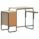 Desk with Storage Sonoma Oak 120 x 50 x 75 cm 8007997