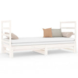 Pull-out Day Bed without Mattress White 2x cm 3124763