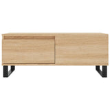 Coffee Table Sonoma Oak 90x50x36.5 cm Engineered Wood 830815