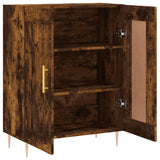 Sideboard Smoked Oak 69.5x34x90 cm Engineered Wood 830185