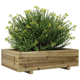 Garden Planter 90x60x26.5 cm Impregnated Wood Pine 847347