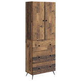 Cabinet Set 2 pcs Old Wood 66 x 34.5 x 90 cm Engineered Wood 3416887