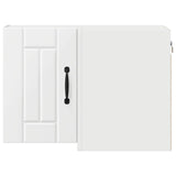 Wall Corner Cabinet LUCCA White 57 x 57 x 40 cm Engineered Wood 884955