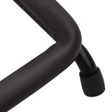 Folding Guitar Stand with 5 Sections Black 74x41x66 cm Steel 70174