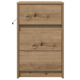 Bedside Cabinet Artisan Oak 38 x 34 x 61 cm Engineered wood 868931