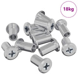 Lock Nut 3673 pcs Silver Steel 864561