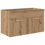 Sink Cabinet with Built-in Basin and Faucet Artisan Oak 3328908