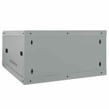 Network Cabinet with Storage Grey 60 x 60 x 35 cm Steel 42017636