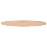 Round Table Top 90x1.5 cm Solid Wood Oak 342899