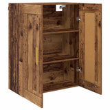 Wall Mounted Cabinet Old Wood 69.5 x 34 x 90 cm Engineered Wood 882424