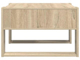 Coffee Table Sonoma Oak 66 x 53 x 45 cm Engineered Wood 8000102