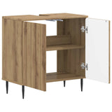 Bathroom Sink Cabinet ZWOLLE Artisan Oak 59.5 x 31.5x 59 cm 896354