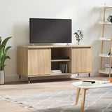 TV Cabinet Sonoma Oak 104x35x50 cm Engineered Wood 827007
