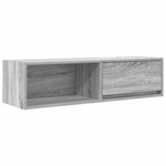 ZNTS TV Cabinets 2 pcs Grey Sonoma 100x31x25.5 cm Engineered Wood 861483