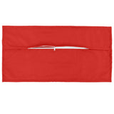 Cushion Cover 12 pcs HOUTEN Red 40 x 80 cm Polyester 918312