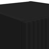 TV Wall Cabinet 2 pcs Black 30 x 31 x 80 cm Engineered Wood 892292