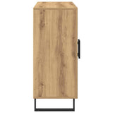 Sideboard Artisan Oak 90 x 34 x 80 cm Engineered Wood 862954