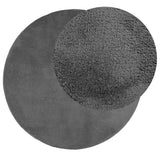 Rug OVIEDO Short Pile Anthracite 200 cm 375481
