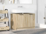 Bathroom Cabinet Sonoma Oak 64.5 x 33.5 x 59 cm Engineered Wood 880739