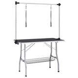 Dog Grooming Table Black and silver 171070