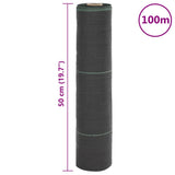 Weed Membrane Black 0.5x100 m PP 4005210